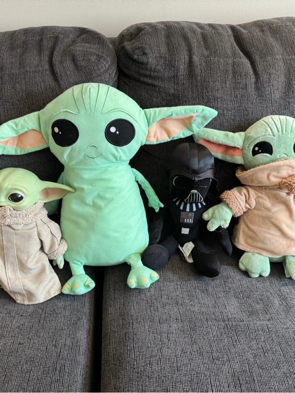 Star Wars Plush Set Bundle of 4 and Darth Vader Set - Picture 2 of 4